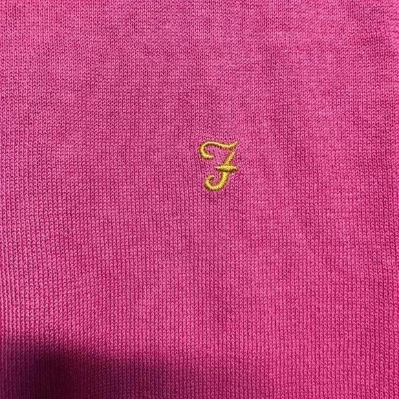 Farah Pink Crewneck Sweater - Picture 3 of 8